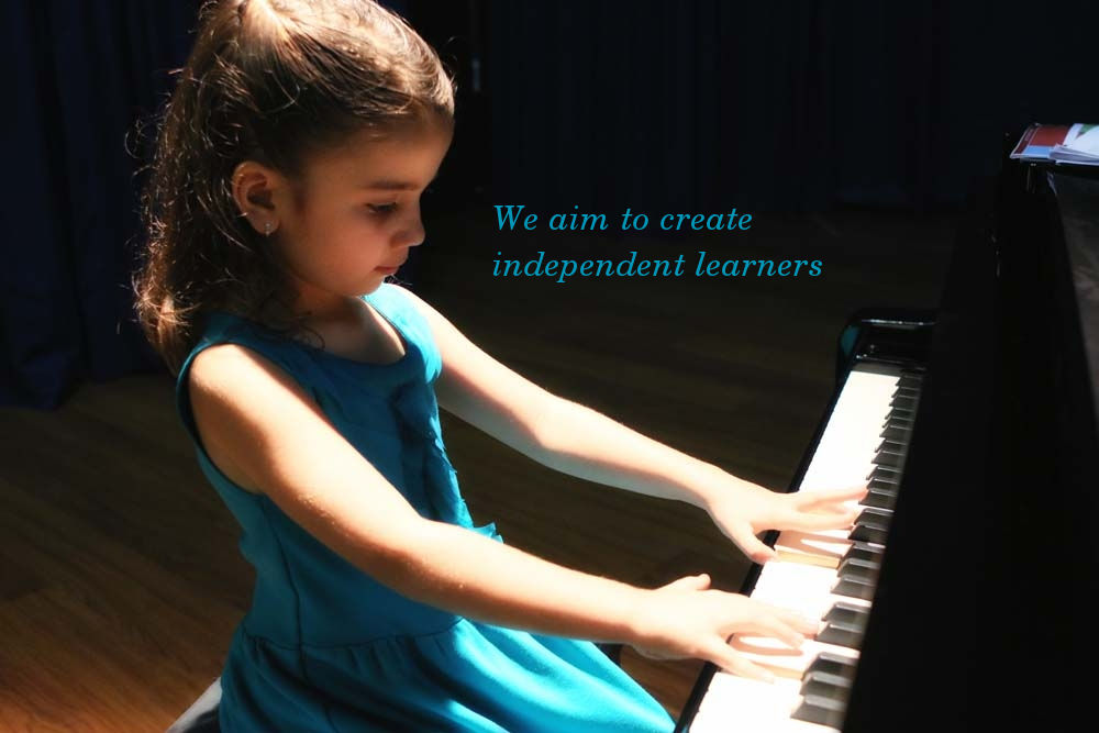 We aim to create independent learners
